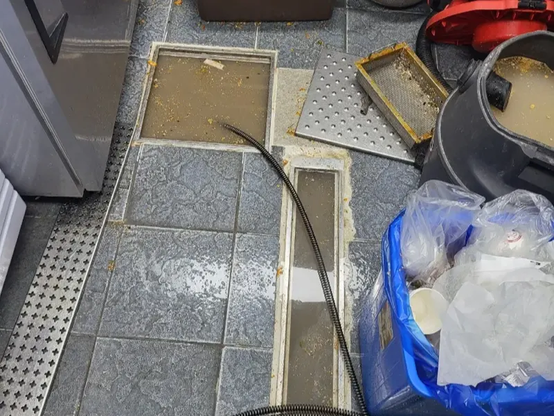 경산 상가·주방 배관 작업사례 3