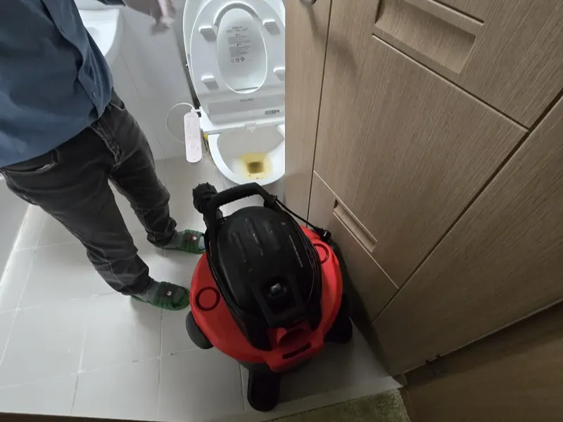 경산 변기막힘 작업사례
