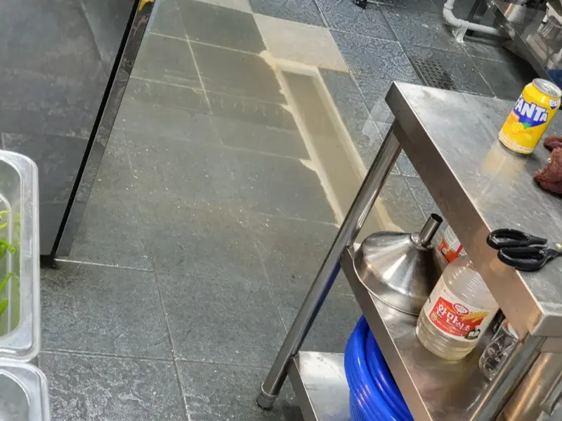 경산 상가·주방 배관 작업사례 6